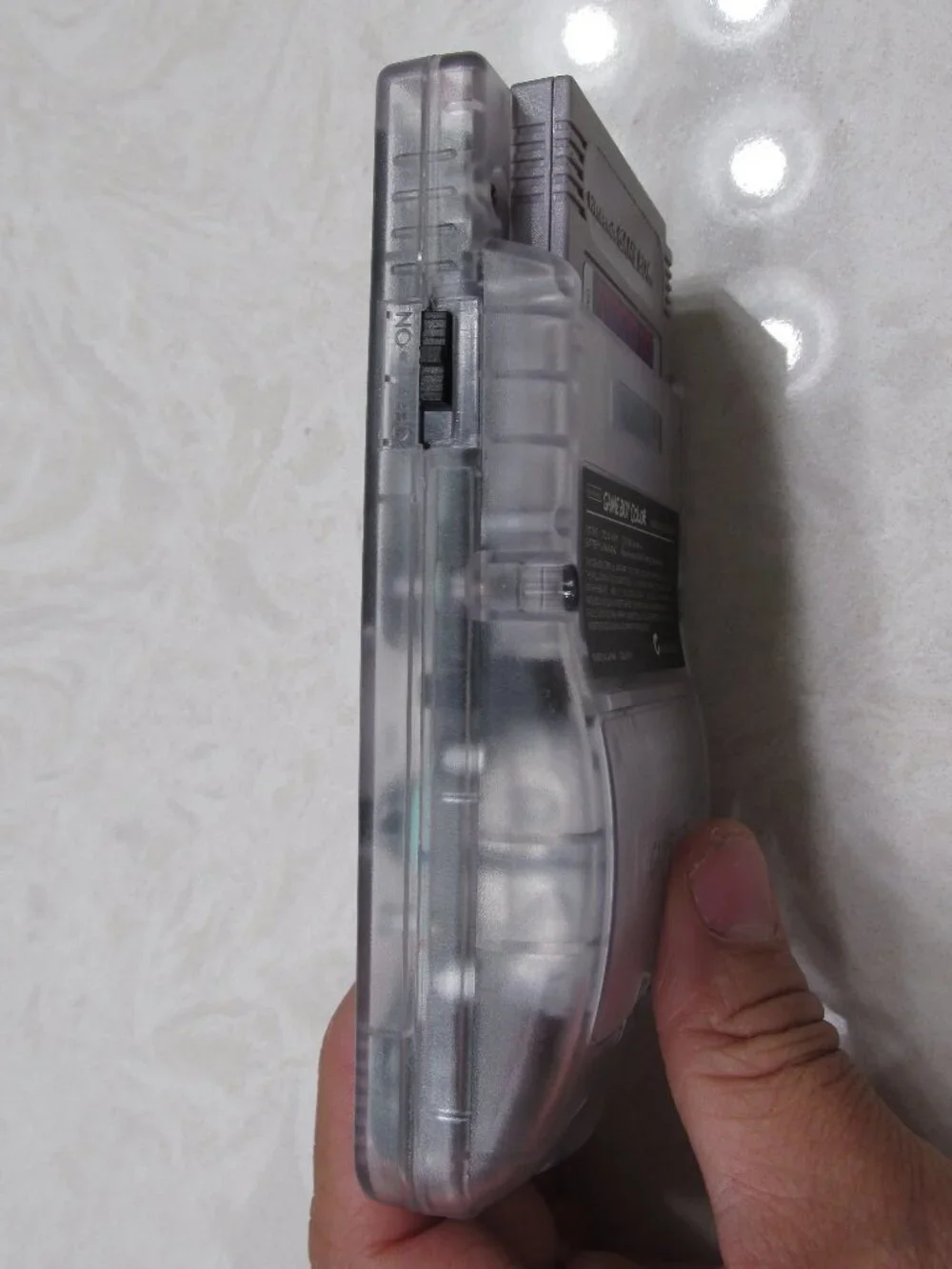 Refurbished to Like New Gameboy Color Backlit Screen Clear with Audio Amplifier
